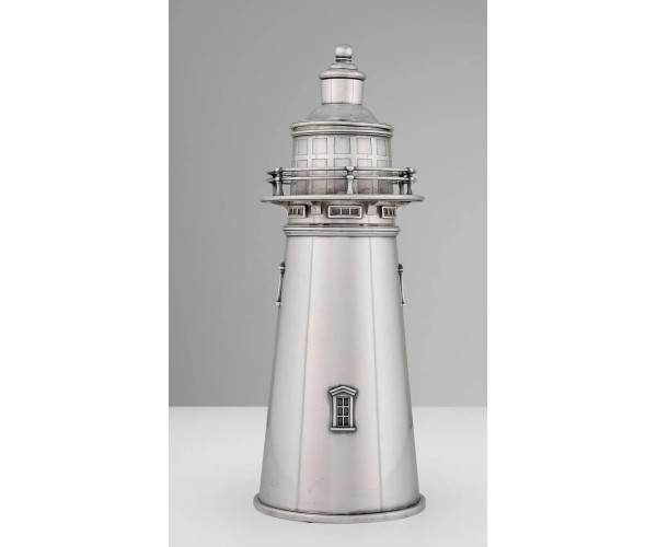 International Silver Company The Boston Lighthouse cocktail shaker