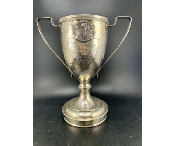 1925 Cocktail Shaker Disguised as a Trophy
