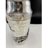 Sterling Silver Asian Dragon Cocktail Shaker Military Gift