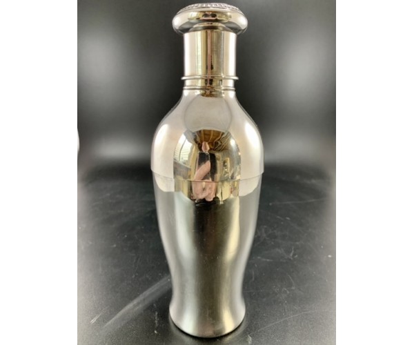 Ca 1900 George Shieber Sterling Silver Cocktail Shaker