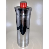 Bruce Hunt Cocktail Shaker with Red “Bakelite” Cap