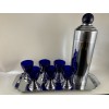 Chase Blue Moon Cocktail Shaker set Mint in Boxes
