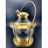 Vintage Brass Ship’s Lantern Cocktail Shaker