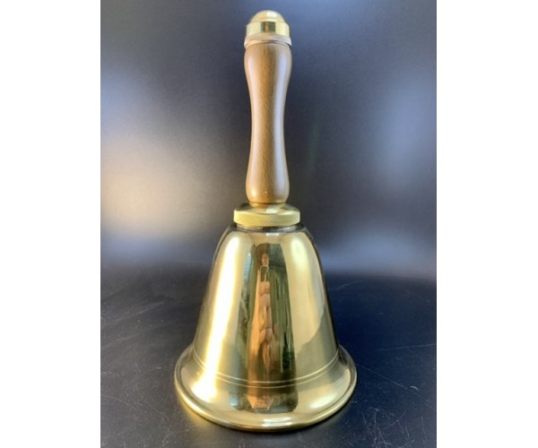 Vintage Solid Brass Ringing Bell Cocktail Shaker